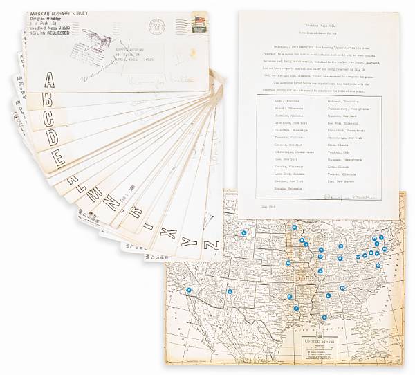 Appraisal: n a Douglas Huebler American - Location Piece A American