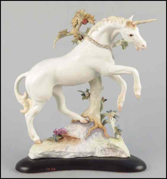 Appraisal: CYBIS PORCELAIN FIGURE OF A UNICORN Edition Artist Proof Height