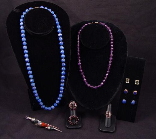 Appraisal: PIECE ESTATE SELECTION OF JEWELRY To include '' strand of