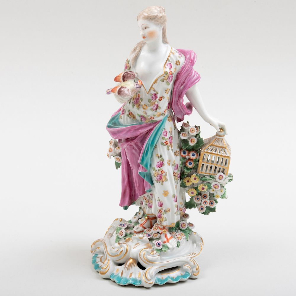 Appraisal: Derby Porcelain Figure Emblematic of Love in high Condition Wear