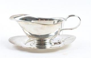 Appraisal: An American Silver Sauce Boat Gorham Mfg Co Providence RI