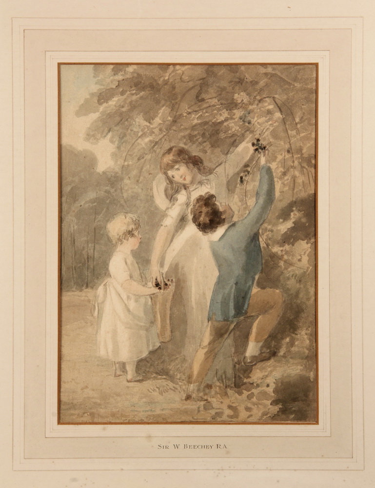 Appraisal: ATTRIBUTED TO SIR WILLIAM BEECHEY R A BRITISH - Three