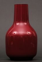 Appraisal: Vetri D'Arte Glass Vase Early-Mid th Century A red Flambe