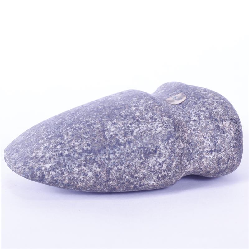 Appraisal: Full Grooved Granite Axe Polished H