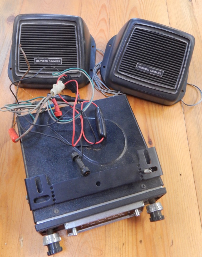 Appraisal: A Ford Cortina Crown eight track cassette player with speaker