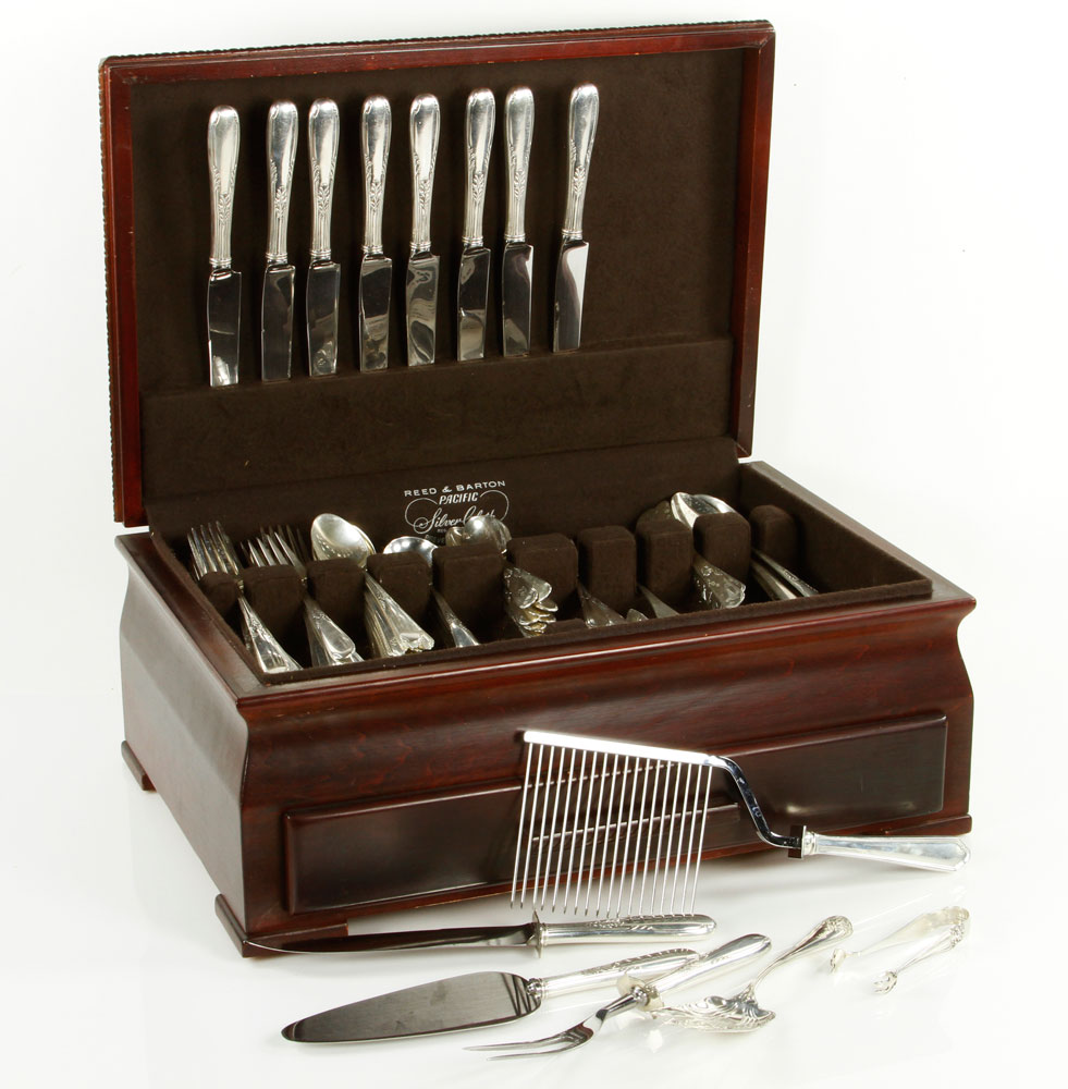 Appraisal: - Sterling Silver Service for Sterling service for eight flatware