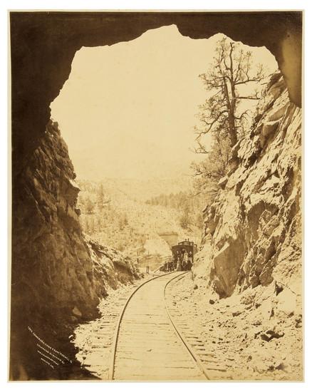 Appraisal: COLORADO - JACKSON William Henry Cameron's Cone From Tunnel Colorado