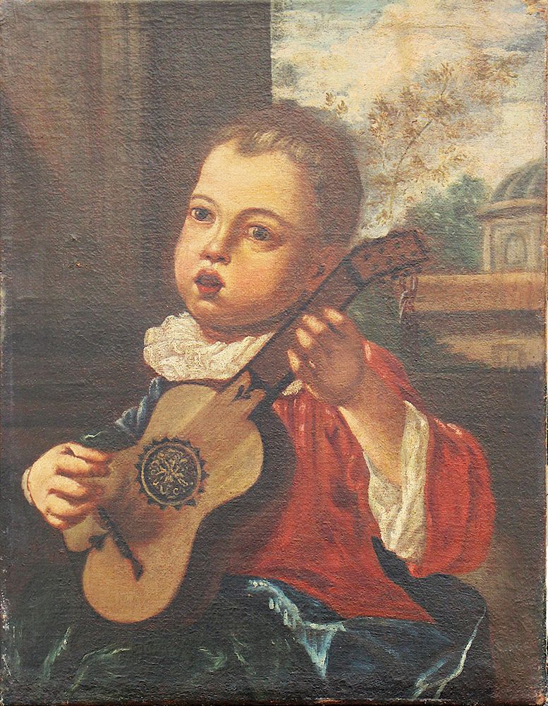 Appraisal: Antonio Mercurio Amorosi - Antonio Mercurio Amorosi young Guitar player