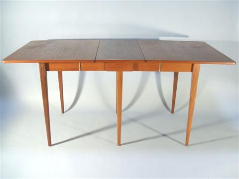 Appraisal: MODERN DANISH STYLE DROP LEAF TABLE Mid to late th