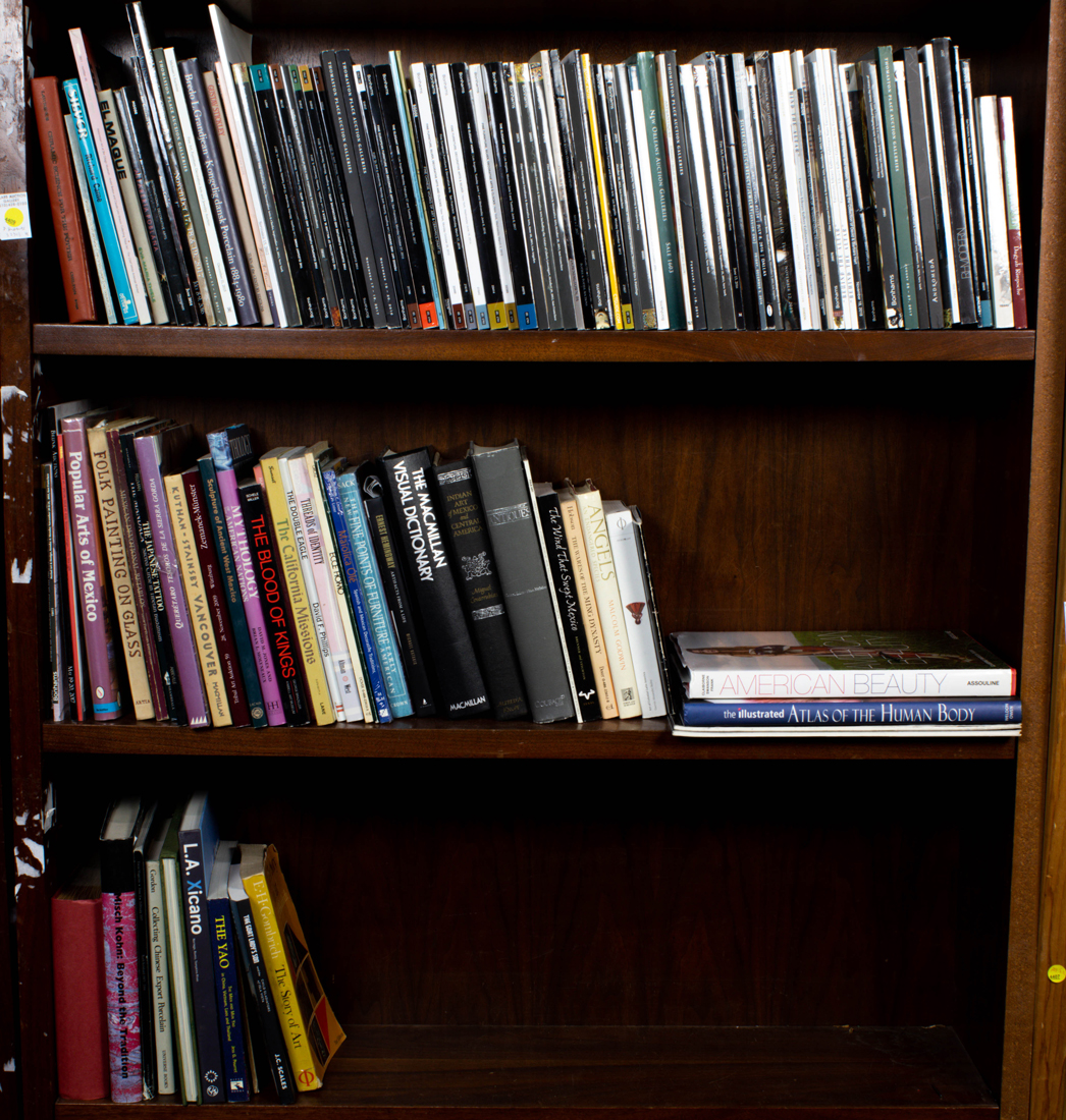 Appraisal: THREE SHELVES OF BOOKS Three shelves of books including relating