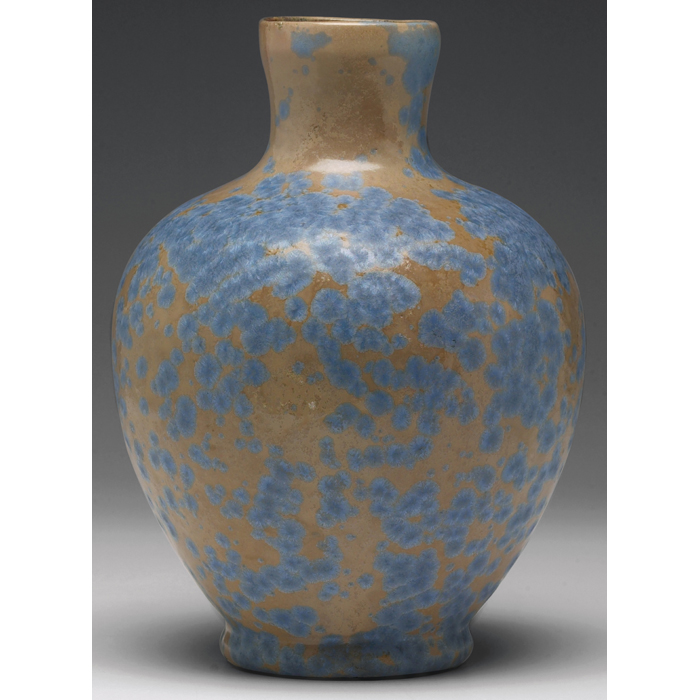 Appraisal: Pierrefonds vase bulbous shape