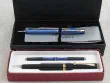 Appraisal: A Sheaffer cartridge pen and a Parker biro