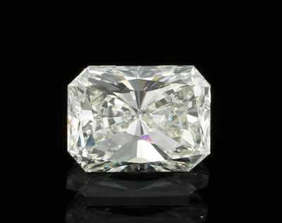 Appraisal: An Unmounted Carat Radiant Cut Diamond GIA GIA Report number