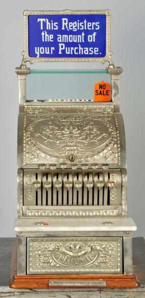 Appraisal: Nickel National Model Cash Register Description Working Cash register has