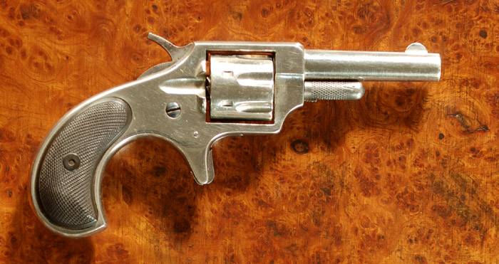 Appraisal: REMINGTON IROQUOIS SINGLE ACTION REVOLVER rimfire caliber round barrel nickel