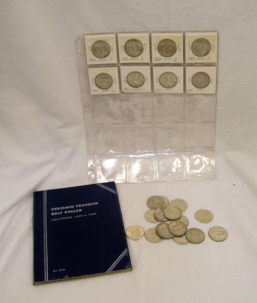 Appraisal: - Franklin-Liberty Bell Half Dollars Blue Book Collection to completed