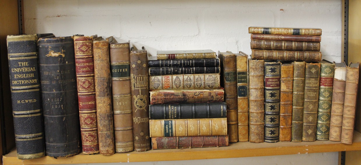 Appraisal: Various books bindings thC and others Peppers Play Book of