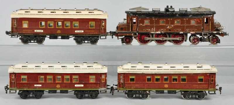 Appraisal: Marklin Gauge Electric Passenger Train Set Description German Includes HS