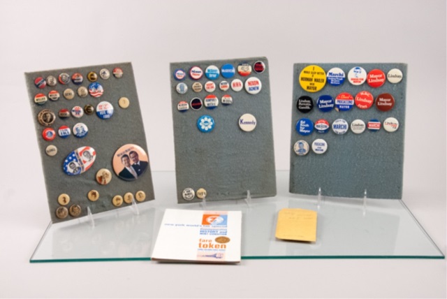 Appraisal: Political Campaign Pins and Sweet Caporal Cigarette Advertisement Pins and