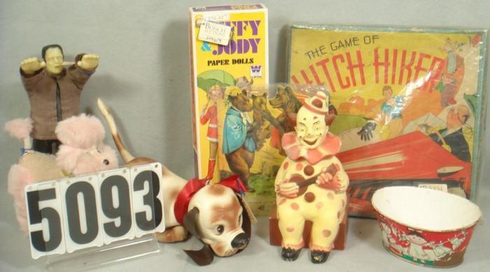 Appraisal: Toy lot The Hitch Hiker Game made by Whitman The