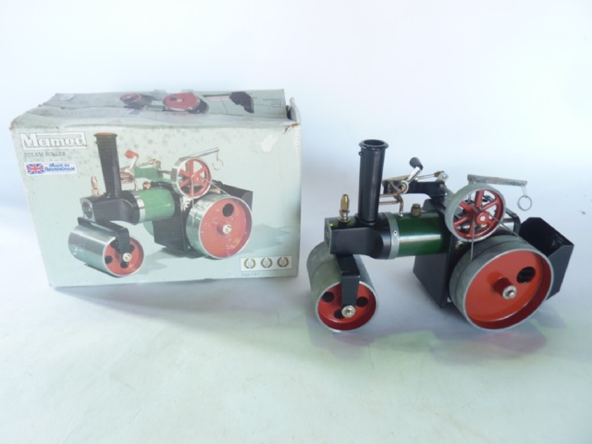 Appraisal: A boxed Mamod steam roller engine model sold on behalf