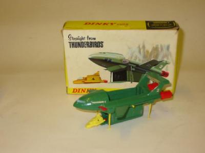 Appraisal: Thunderbirds and boxed inc inner G