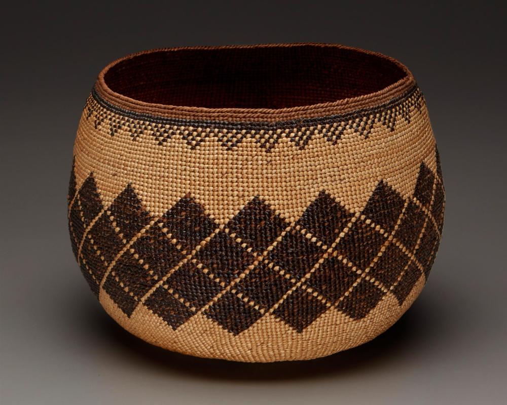 Appraisal: A Hupa Yurok Karuk basket First-quarter th Century Northern California